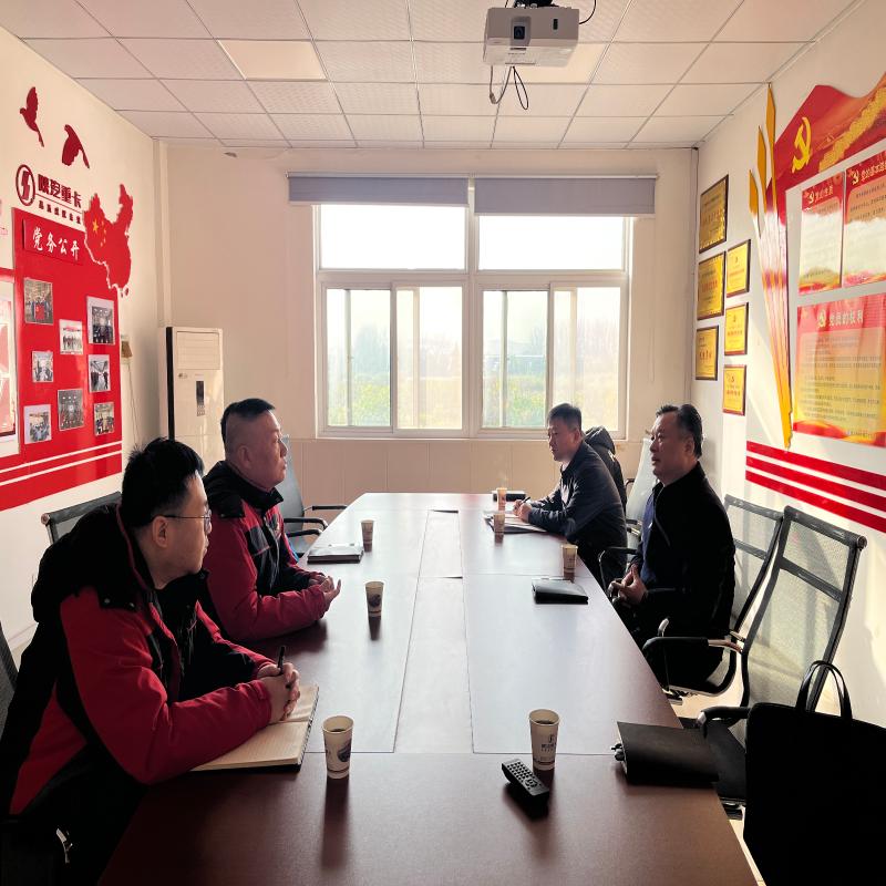 程启涛赴园区企业宣讲党的二十届四中全会精神并开展调研